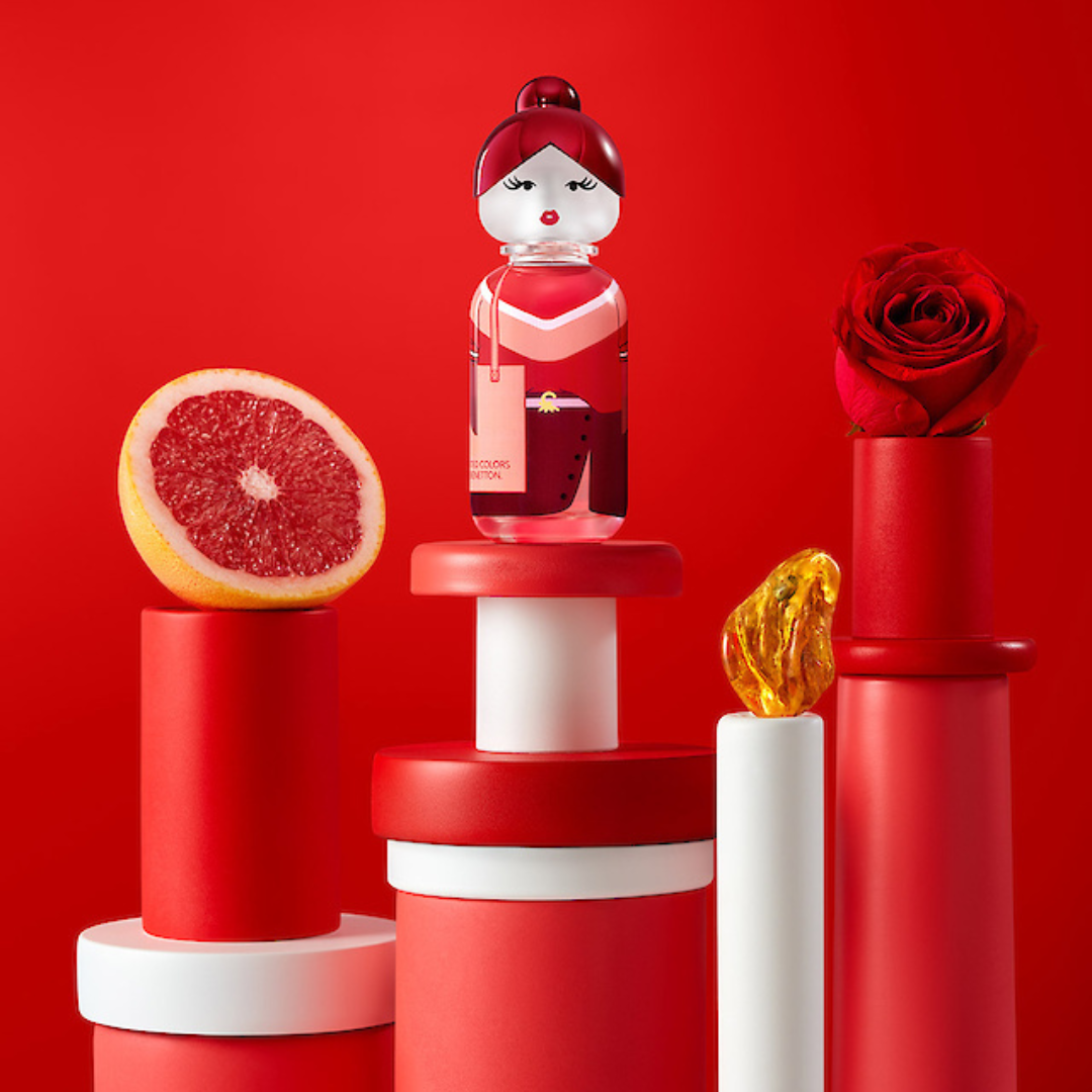 UNITED COLOR OF BENETTON SISTERLAND RED ROSE 2,8 OZ EAU DE TOILETTE WHOLESALE