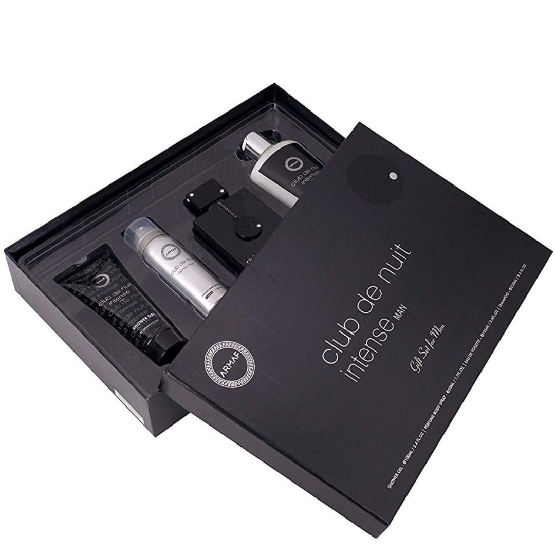 ARMAF SET CLUB DE NUIT INTENSE MEN 3,6 OZ EAU DE TOILETTE (4PCS) WHOLESALE