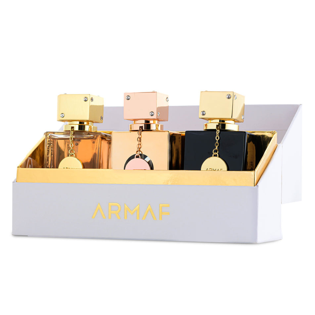 ARMAF MINI SET CLUB NUIT INT + MILESTONE + WOMEN EAU DE PARFUM
