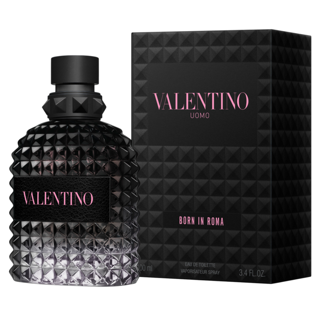 VALENTINO UOMO BORN IN ROMA 3,4 OZ EAU DE TOILETTE