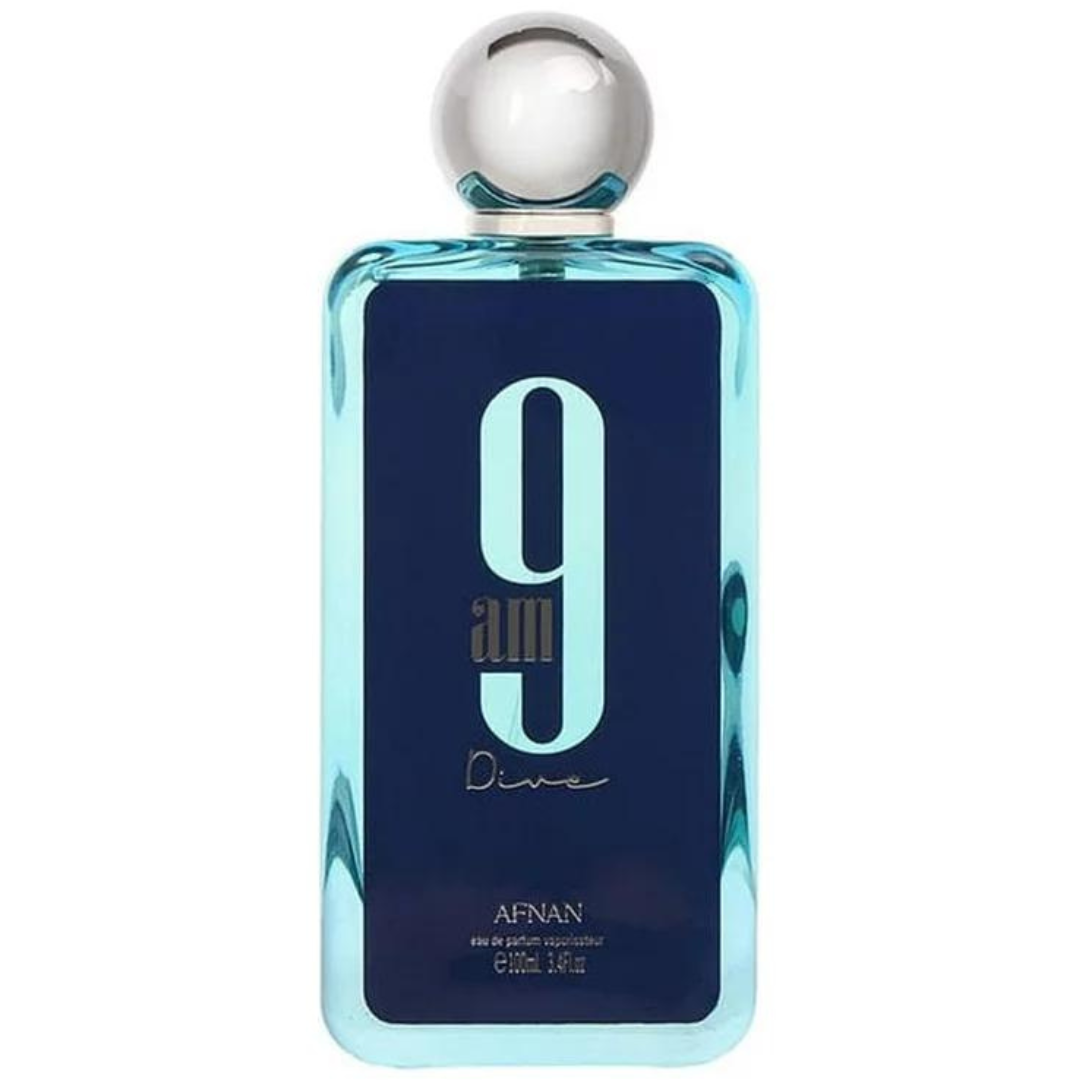 AFNAN 9 AM DIVE 3,4 OZ EAU DE PARFUM UNISEX