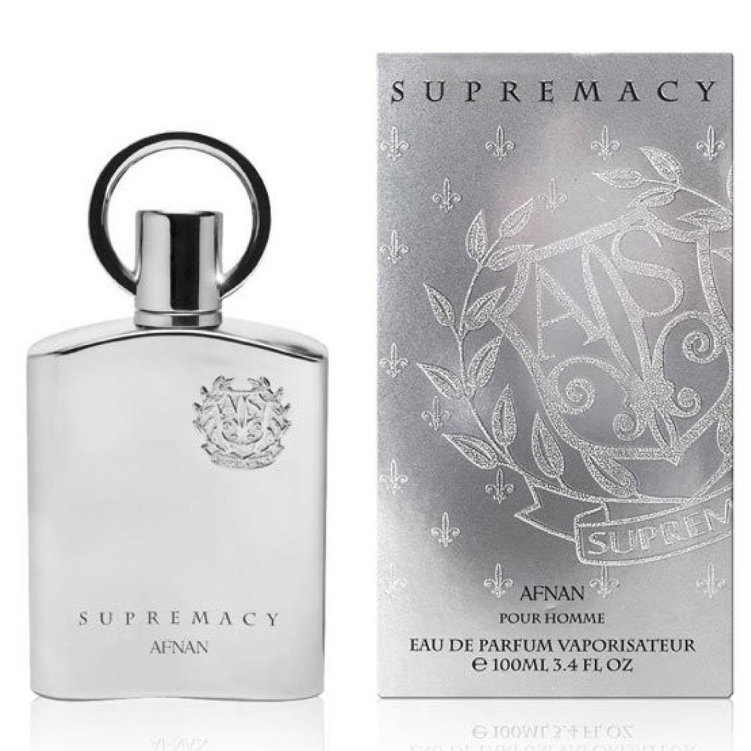 AFNAN SUPREMACY SILVER MEN 3.4 OZ EAU DE PARFUM WHOLESALE