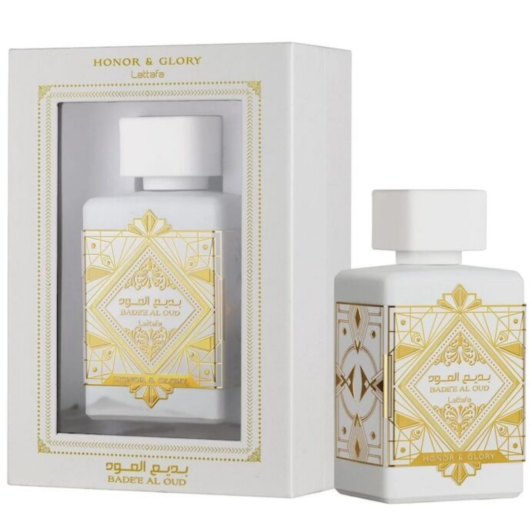 LATTAFA BADEE AL OUD HONOR & GLORY 3.4 OZ EAU DE PARFUM