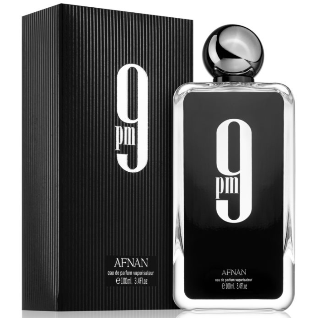 AFNAN 9 PM EDP 3,4 OZ (BLACK EDITION)