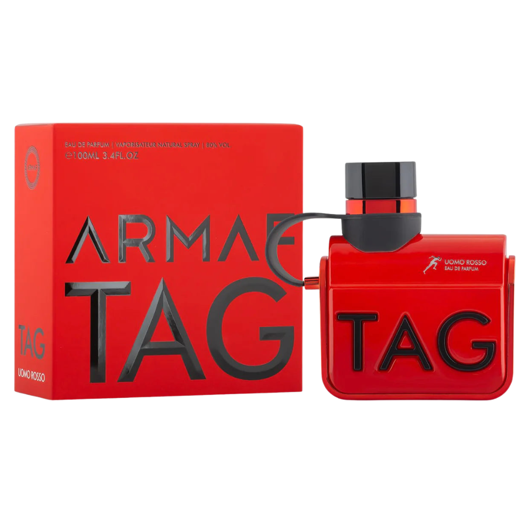 ARMAF TAG UOMO ROSSO 3.4 OZ EAU DE PARFUM
