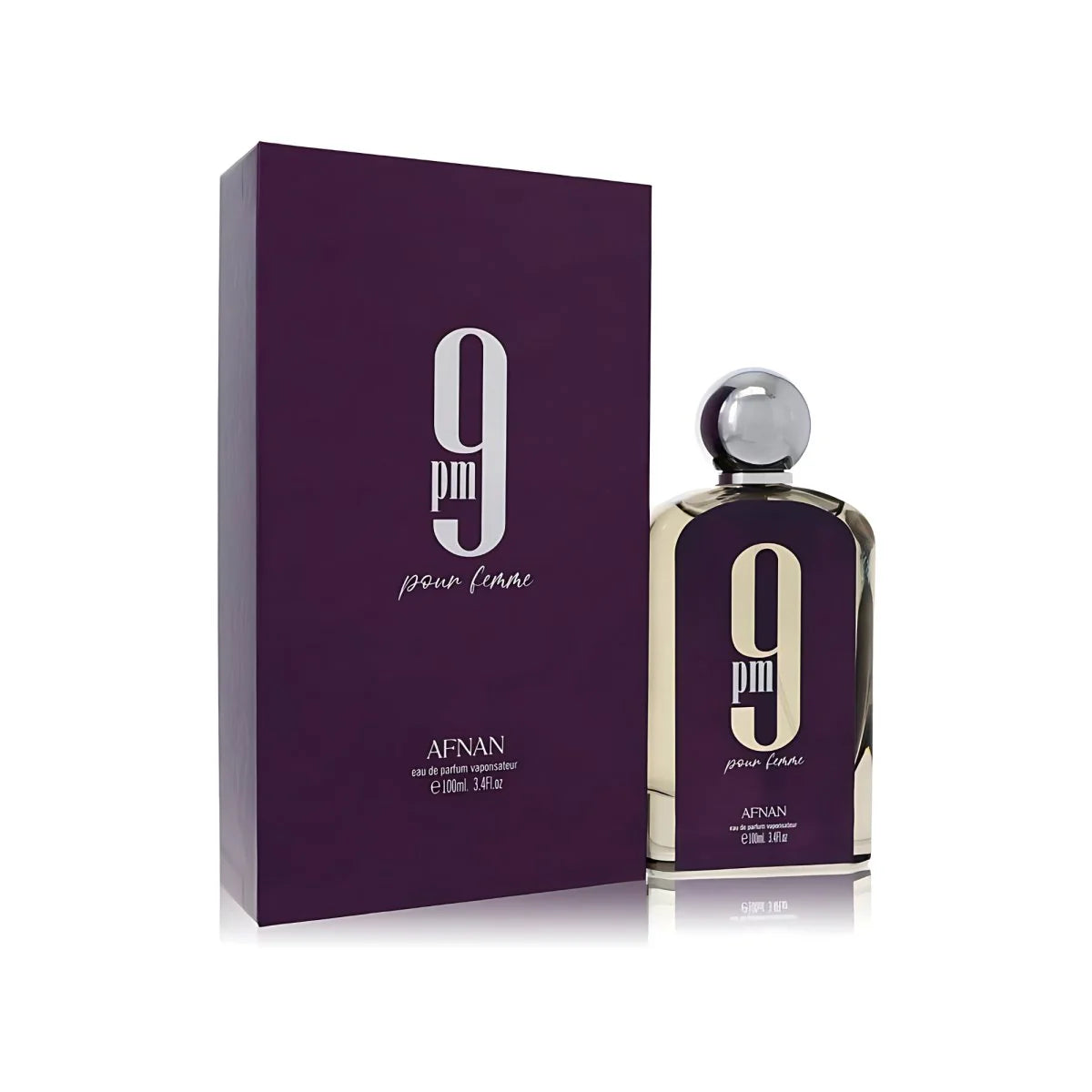 AFNAN 9 PM POUR FEMME 3.4 OZ EAU DE PARFUM