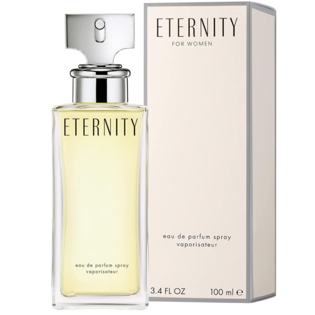 CALVIN KLEIN ETERNITY WOMEN 3.4 OZ EAU DE PARFUM