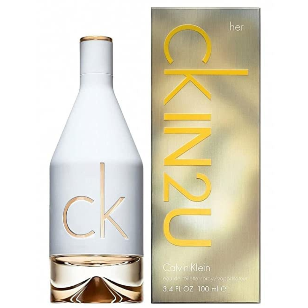 CALVIN KLEIN IN2U WOMAN 3.4 Oz | 5.1 Oz EAU DE TOILETTE