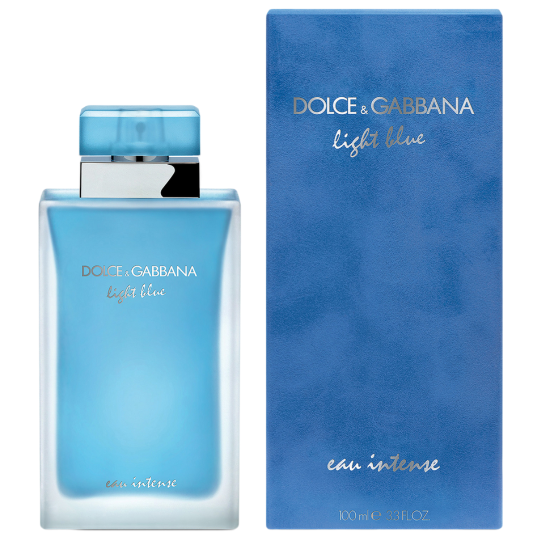 DOLCE & GABBANA LIGHT BLUE EAU INTENSE WOMEN 3.4 OZ EAU DE PARFUM