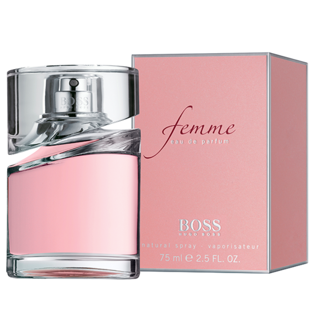 HUGO BOSS FEMME WOMAN 2.5 OZ EAU DE PARFUM