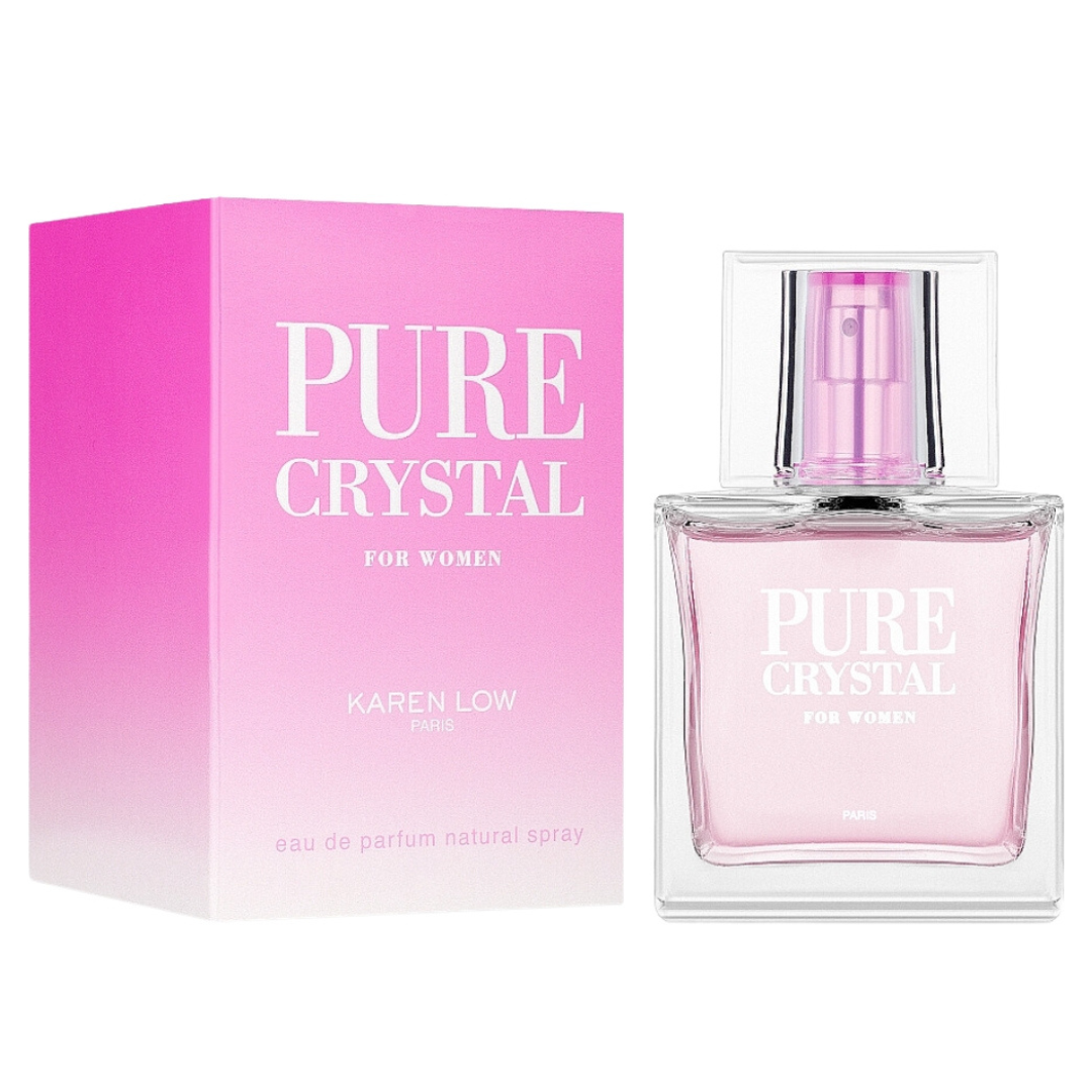 KAREN LOW PURE CRYSTAL WOMEN 3.4 OZ EAU DE PARFUM