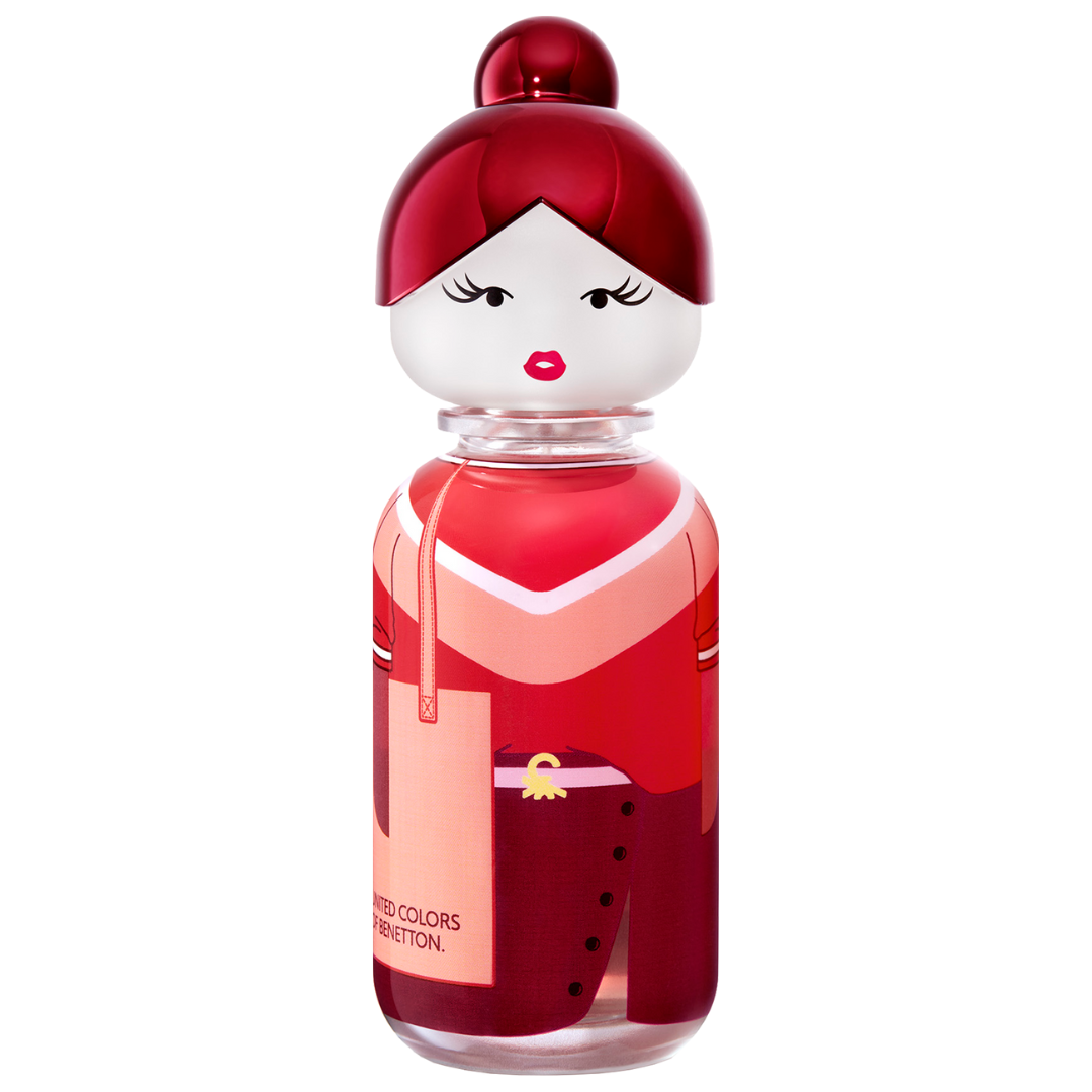 UNITED COLOR OF BENETTON SISTERLAND RED ROSE 2,8 OZ EAU DE TOILETTE