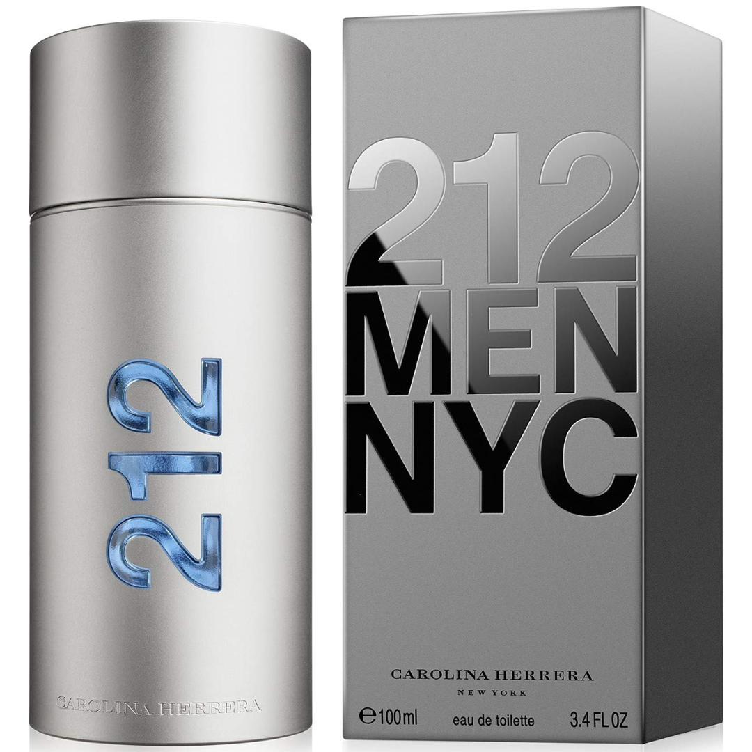 CAROLINA HERRERA 212 NYC MEN 3.4 OZ EAU DE TOILETTE