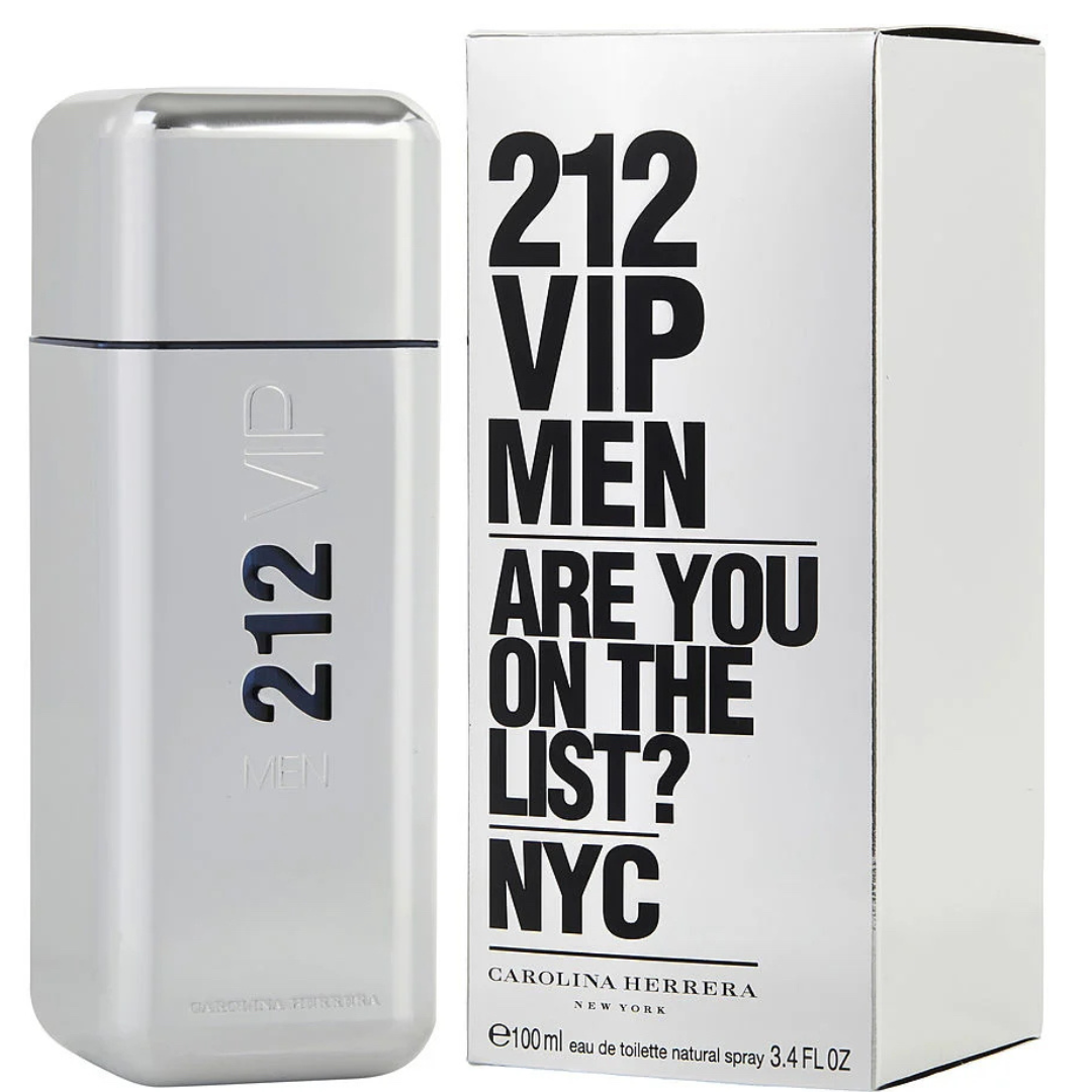 CAROLINA HERRERA 212 VIP MEN 3.4 OZ / 6.7 OZ EAU DE TOILETTE