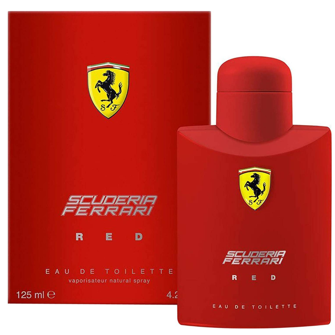 FERRARI SCUDERIA RED MEN 4.2 OZ EAU DE TOILETTE