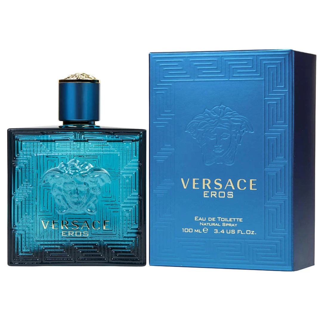 VERSACE EROS MEN 3.4 OZ EAU DE PARFUM / EAU DE TOILETTE