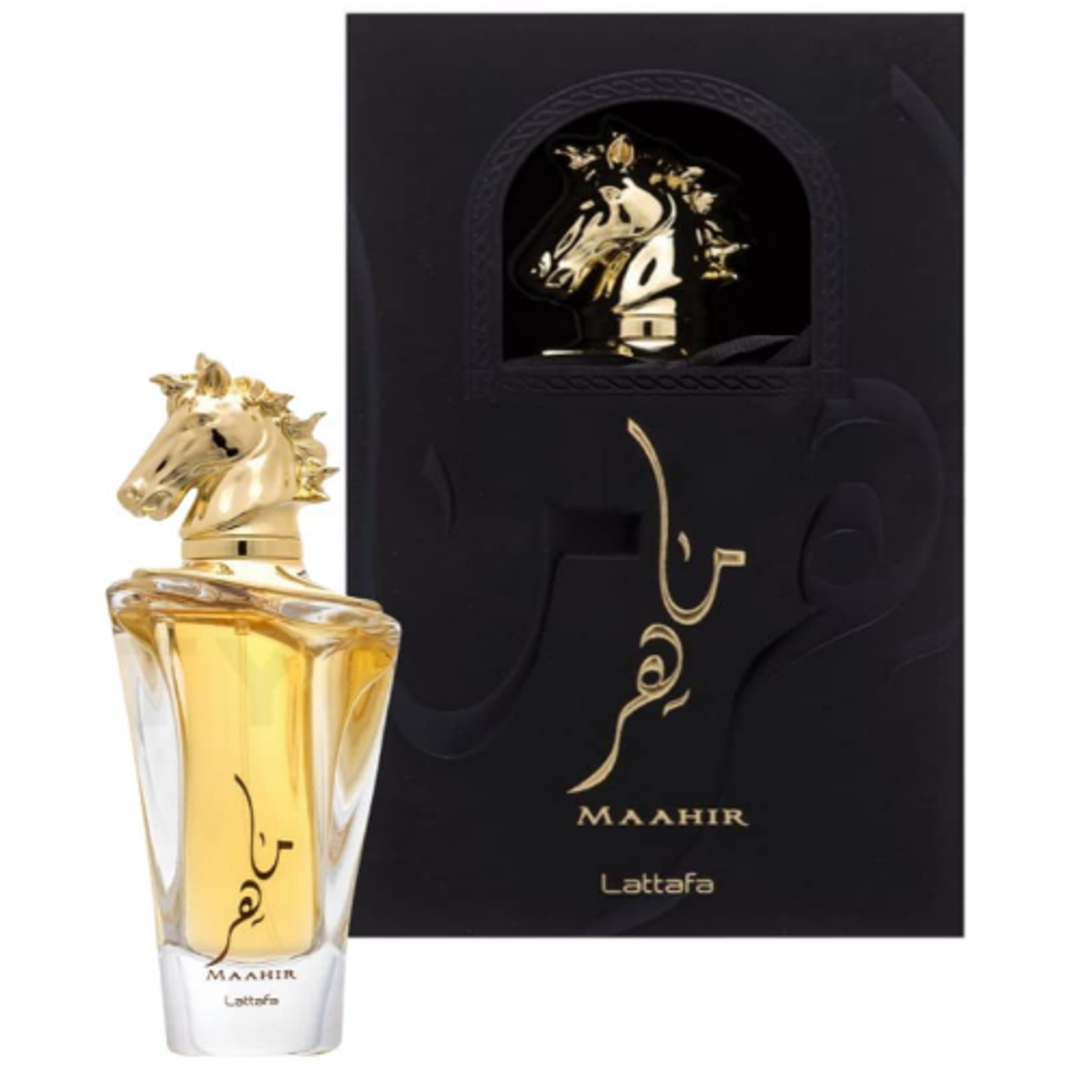 LATTAFA MAAHIR 3,4 OZ EAU DE PARFUM