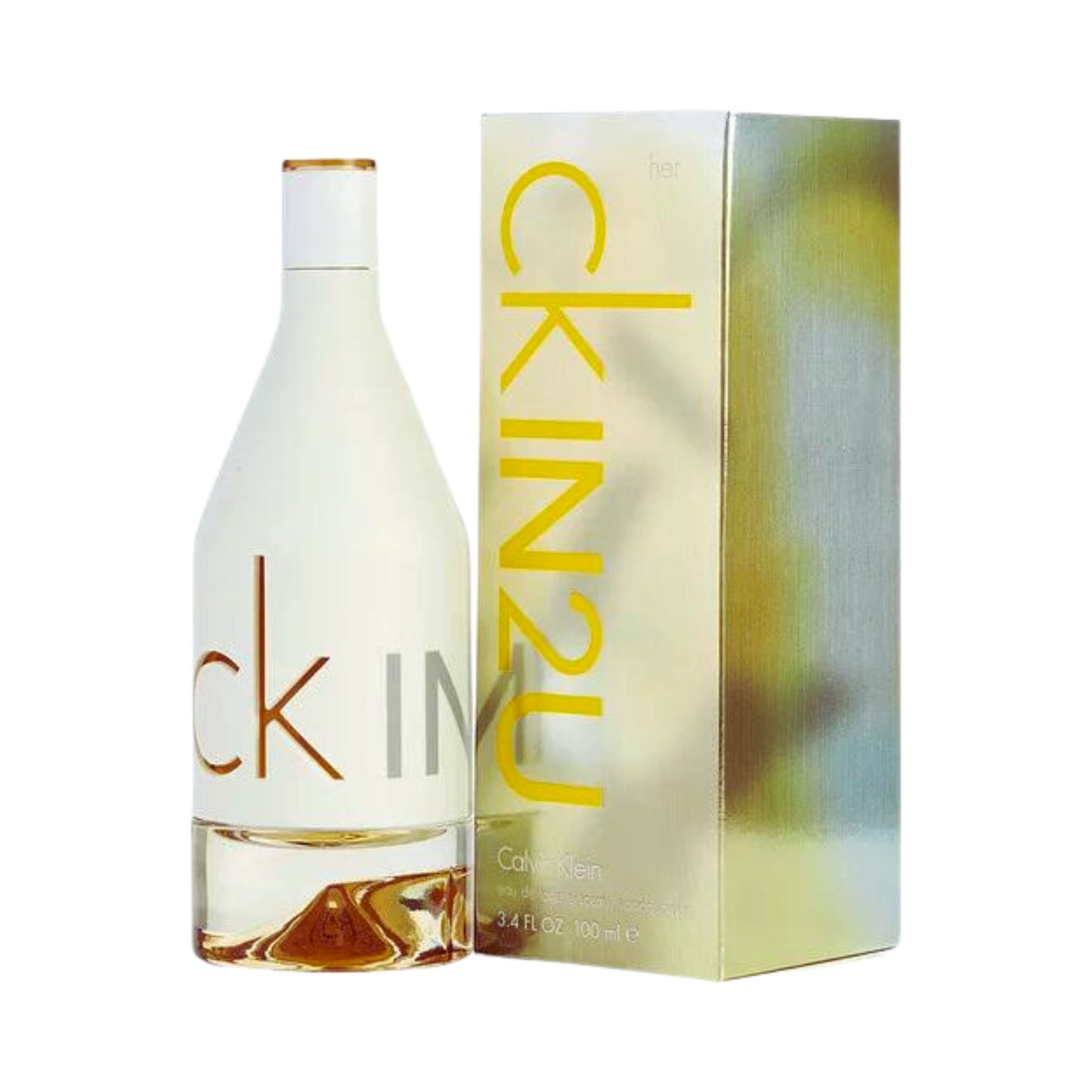 CALVIN KLEIN IN2U WOMAN 3.4 Oz | 5.1 Oz EAU DE TOILETTE