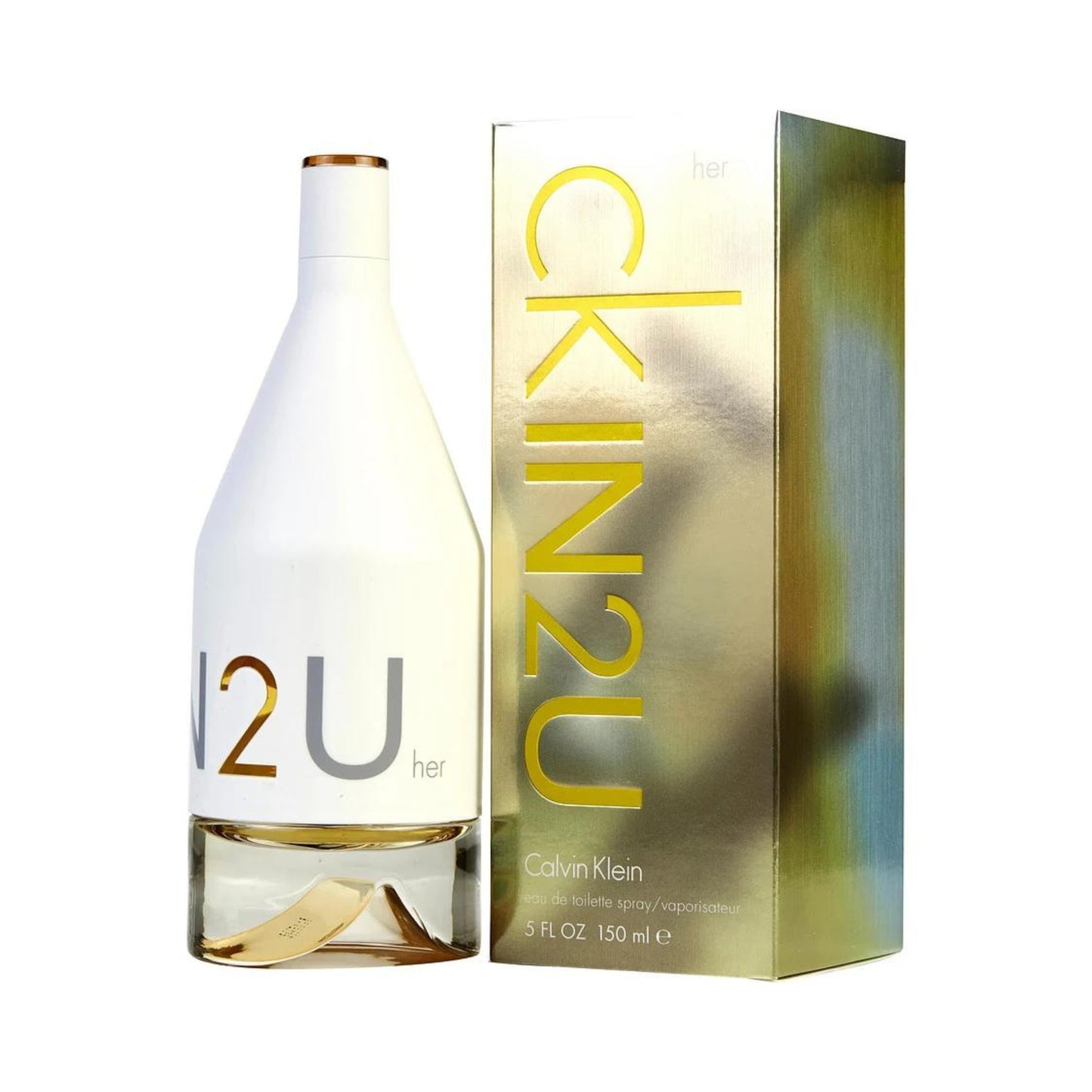 CALVIN KLEIN IN2U WOMAN 3.4 Oz | 5.1 Oz EAU DE TOILETTE