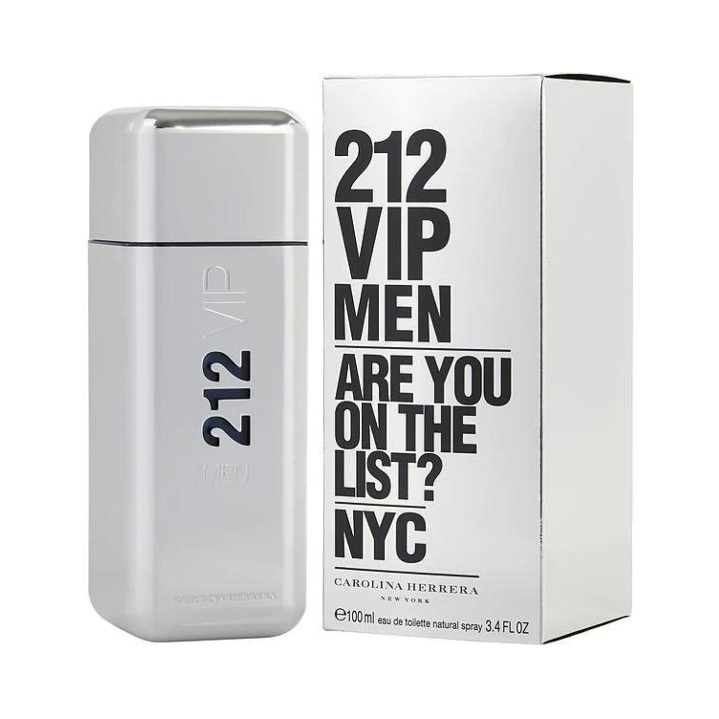 CAROLINA HERRERA 212 VIP MEN 3.4 OZ / 6.7 OZ EAU DE TOILETTE