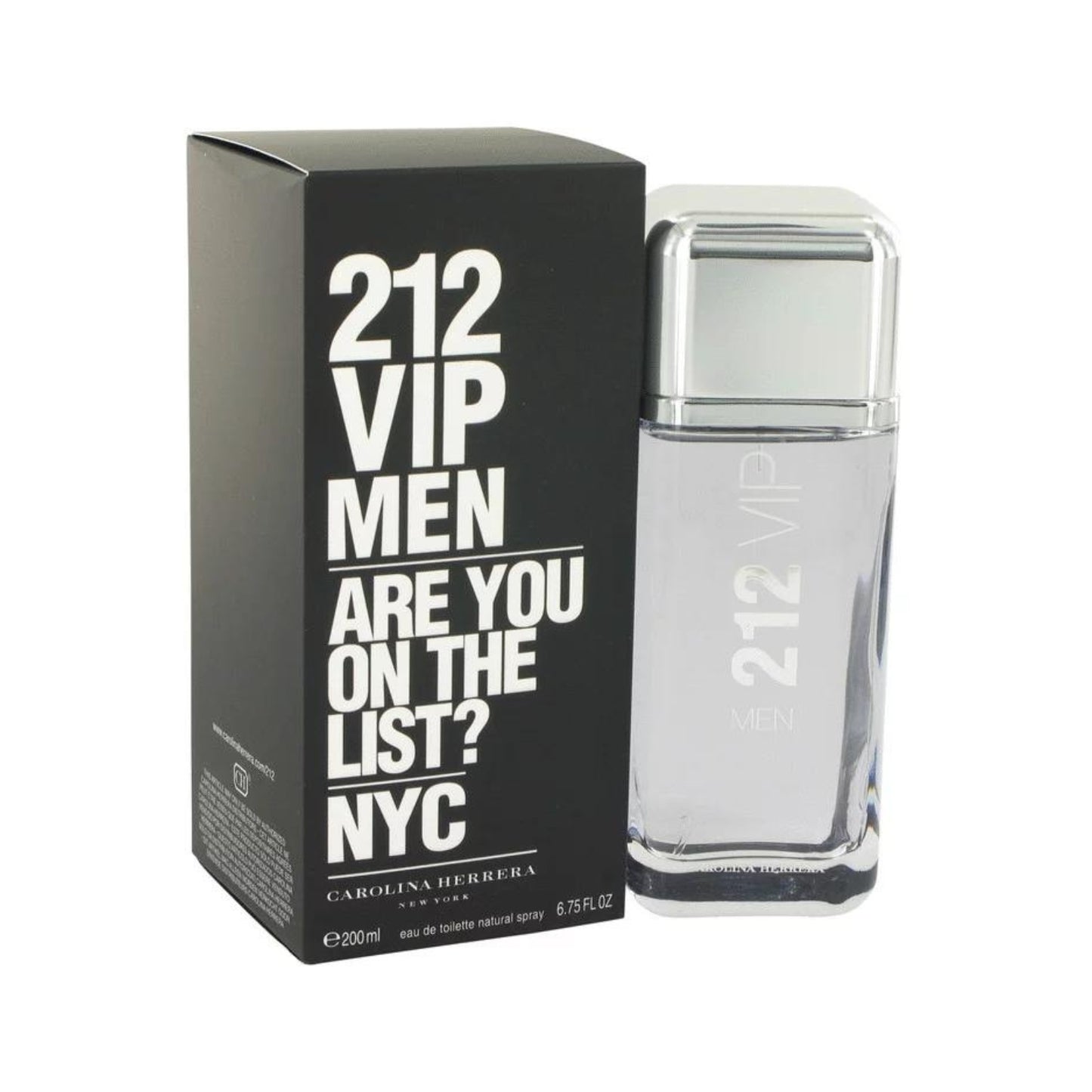 CAROLINA HERRERA 212 VIP MEN 3.4 OZ / 6.7 OZ EAU DE TOILETTE