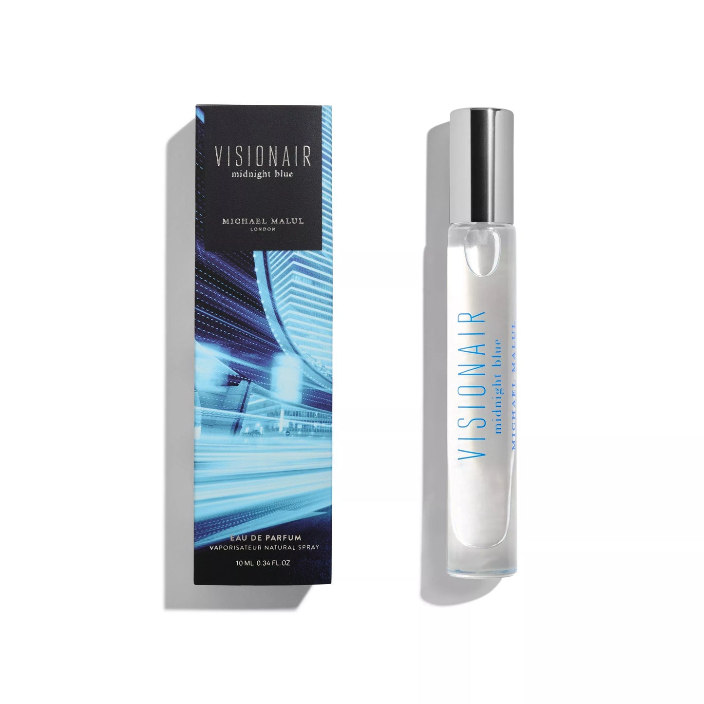 MICHAEL MALUL VISIONAIRE MIDNIGHT BLUE MEN 0.33 ONZ EDP