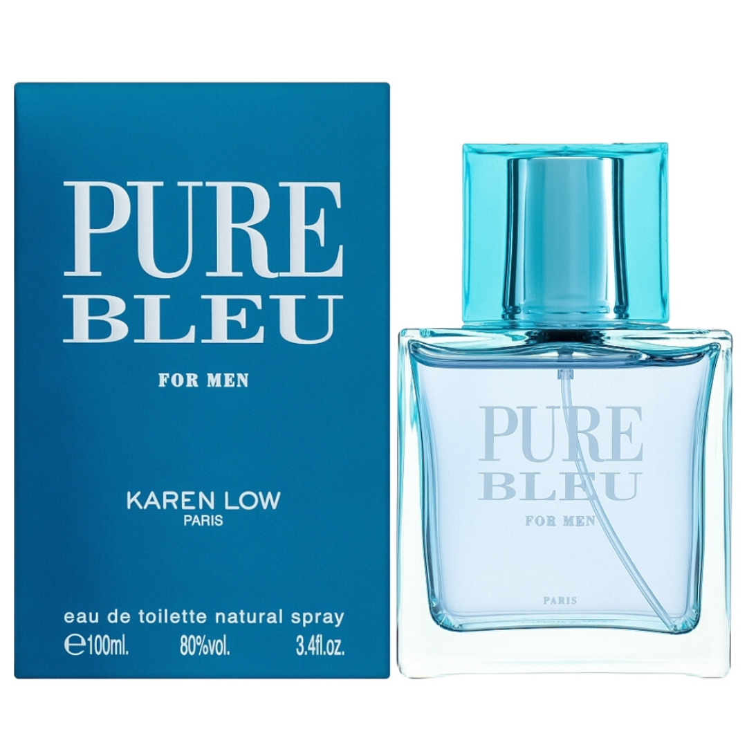 KAREN LOW PURE BLEU 3,4 OZ EAU DE TOILETTE WHOLESALE