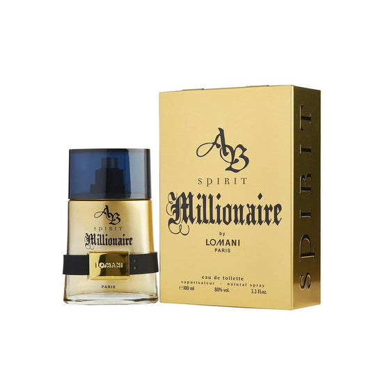 LOMANI SPIRIT MILLIONAIRE MEN 3.4 OZ EDT WHOLESALE