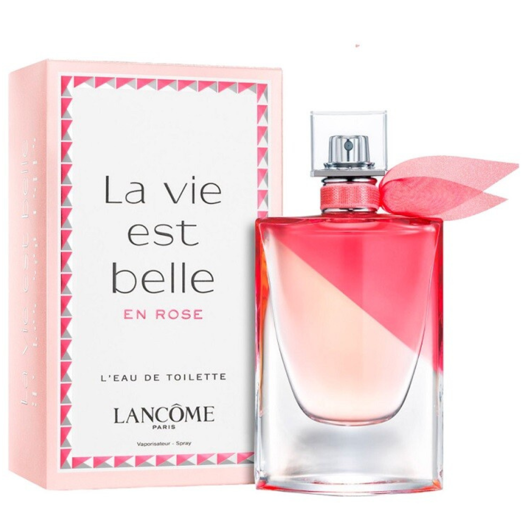 LANCOME LA VIE EST BELLE EN ROSE WOMEN 3.4 OZ EAU DE TOILETTE