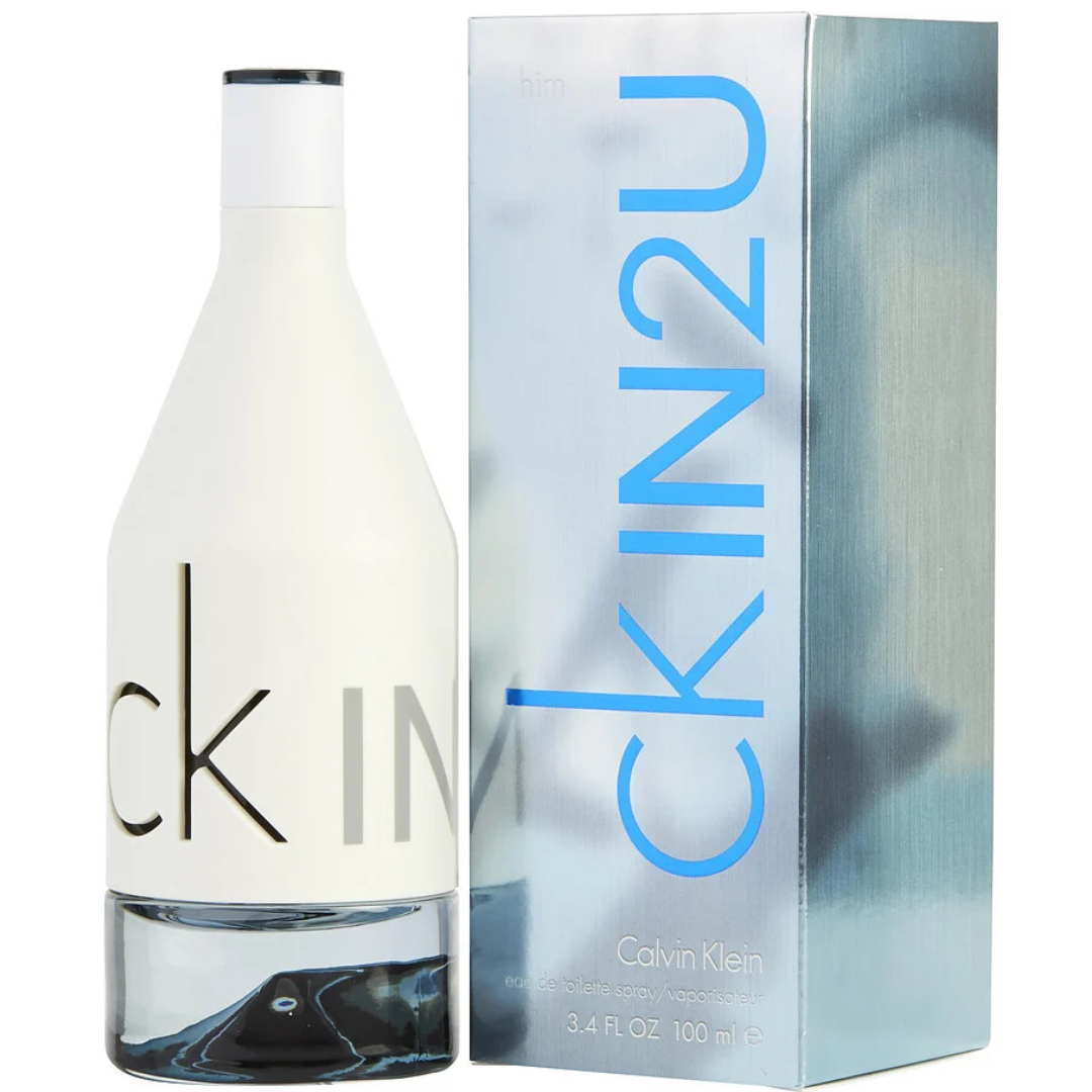 CALVIN KLEIN IN2U MEN 3,4 OZ / 5,1 OZ EAU DE TOILETTE