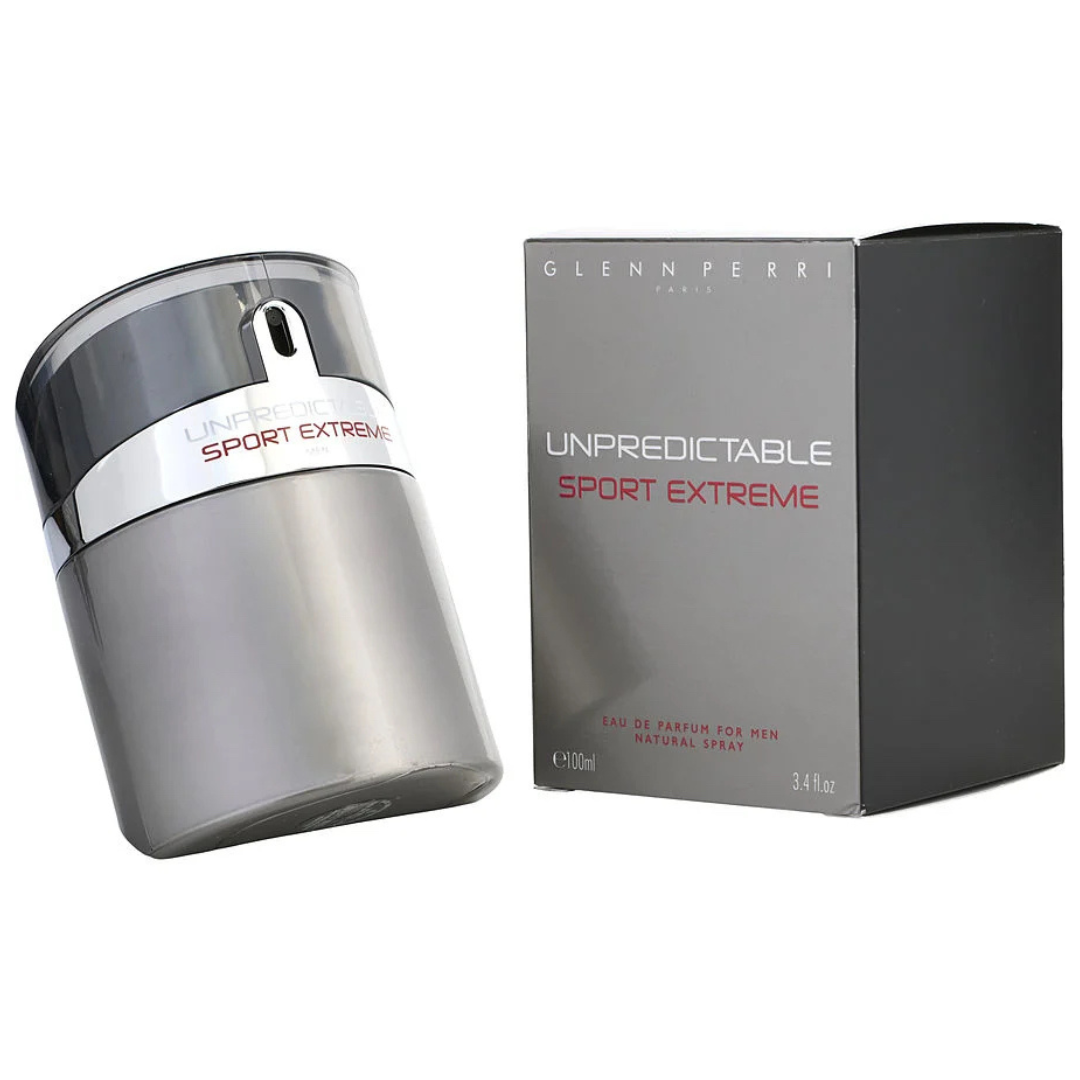 GLENN PERRI UNPREDICTABLE SPORT EXTREME MEN 3.4 OZ EAU DE PARFUM